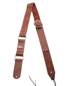 Center Leather Bitchstrap, Brown