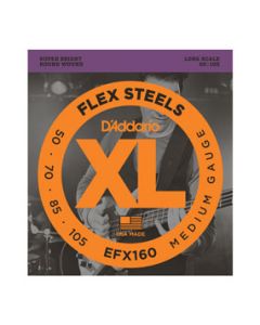 EFX160 Medium FlexSteels Long Scale Bass Strings
