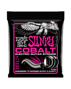 Ernie Ball 2723 Super Slinky Cobalt Electric Strings 9 - 42