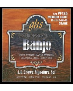 GHS PF135 JD Crowe Signature Series Banjo Strings