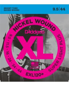 D'Addario EXL120+ Nickel Wound, Super Light Plus, 9.5-44