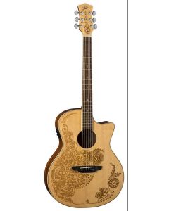 Luna Henna Oasis Acoustic Electric Select Spruce