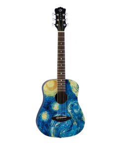 Luna Safari Starry Night Travel Guitar