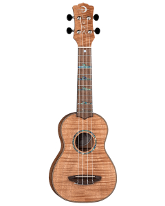 Luna High Tide Exotic Mahogany Soprano Ukulele 